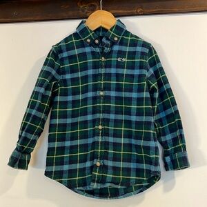Like New Vineyard Vines Plaid Shirt- Size 3T